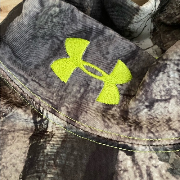 UNDER ARMOUR Compression Men’s Small Mossy Oak Treestand ColdGear Hunting Shirt - Picture 15 of 16